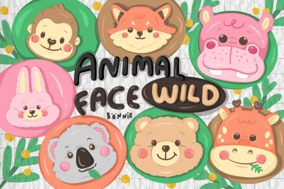 Adorable Wildlife Illustrations: Wild Set Clipart PNG