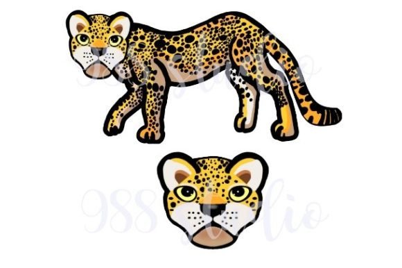 Leopard Tiger Png Wild Animal Head: Unleash Fierce Design