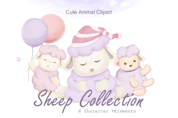 Sheep Animal Collection: Gentle Graphics for Creative Projects