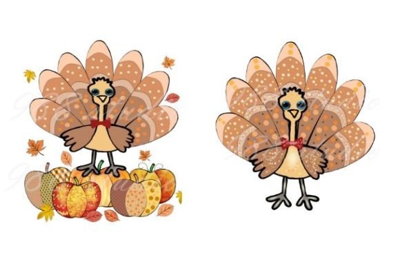 Whimsical Turkey PNG: The Perfect Thanksgiving Design Asset