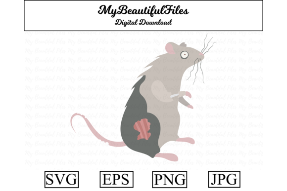 Zombie Animal - Rat: A Creative Asset for Bold Projects